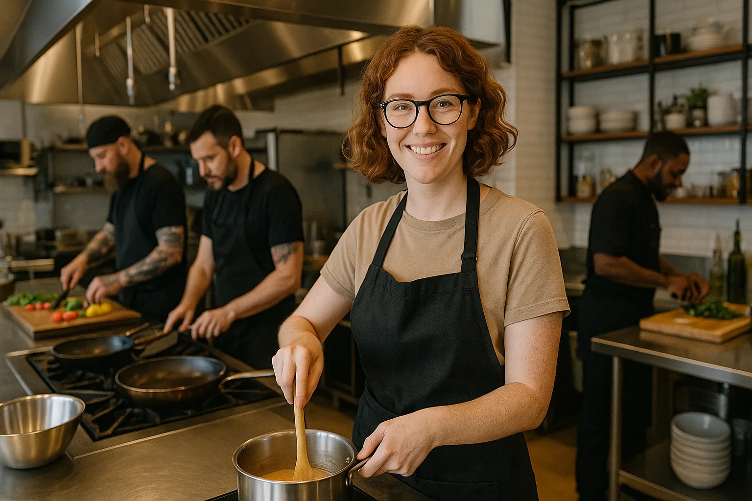 Local business storefront with friendly staff and community-focused atmosphere